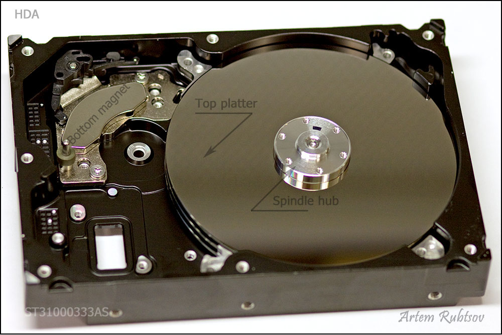 hdd diagram inside